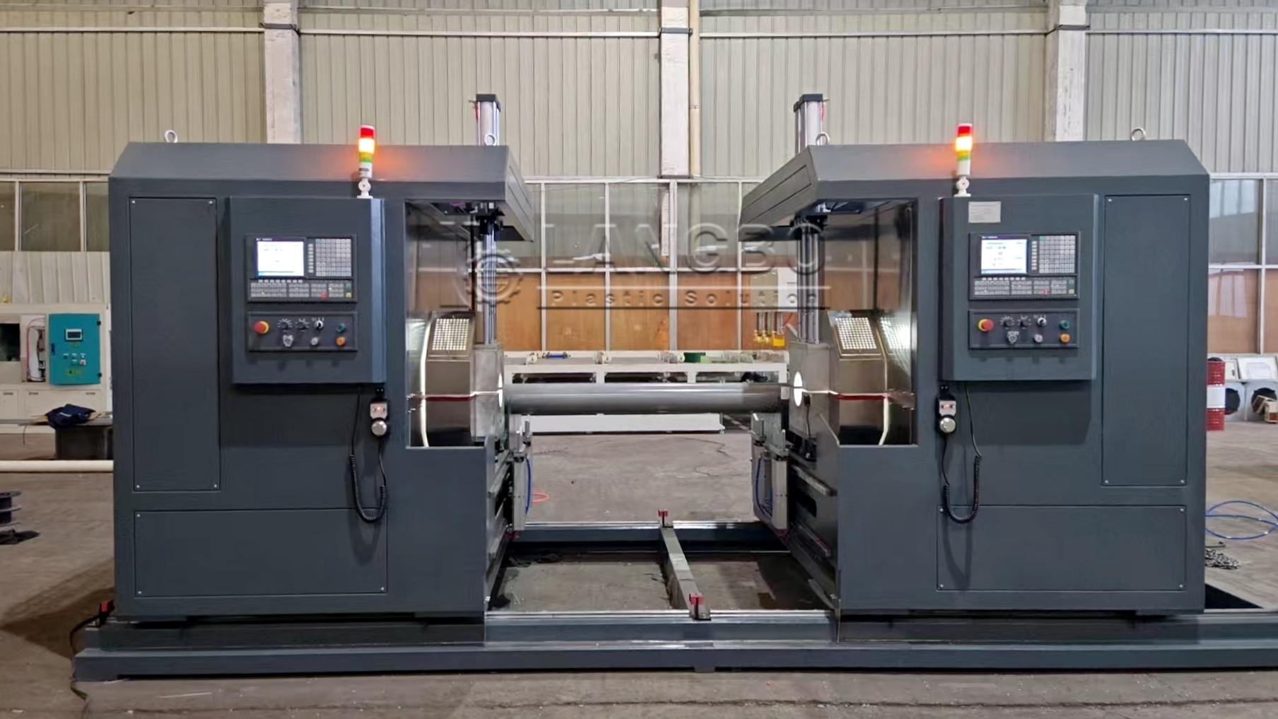 أحدث حالة شركة حول Automatic Threading Machine for Plastic Pipe Processing in Turkey