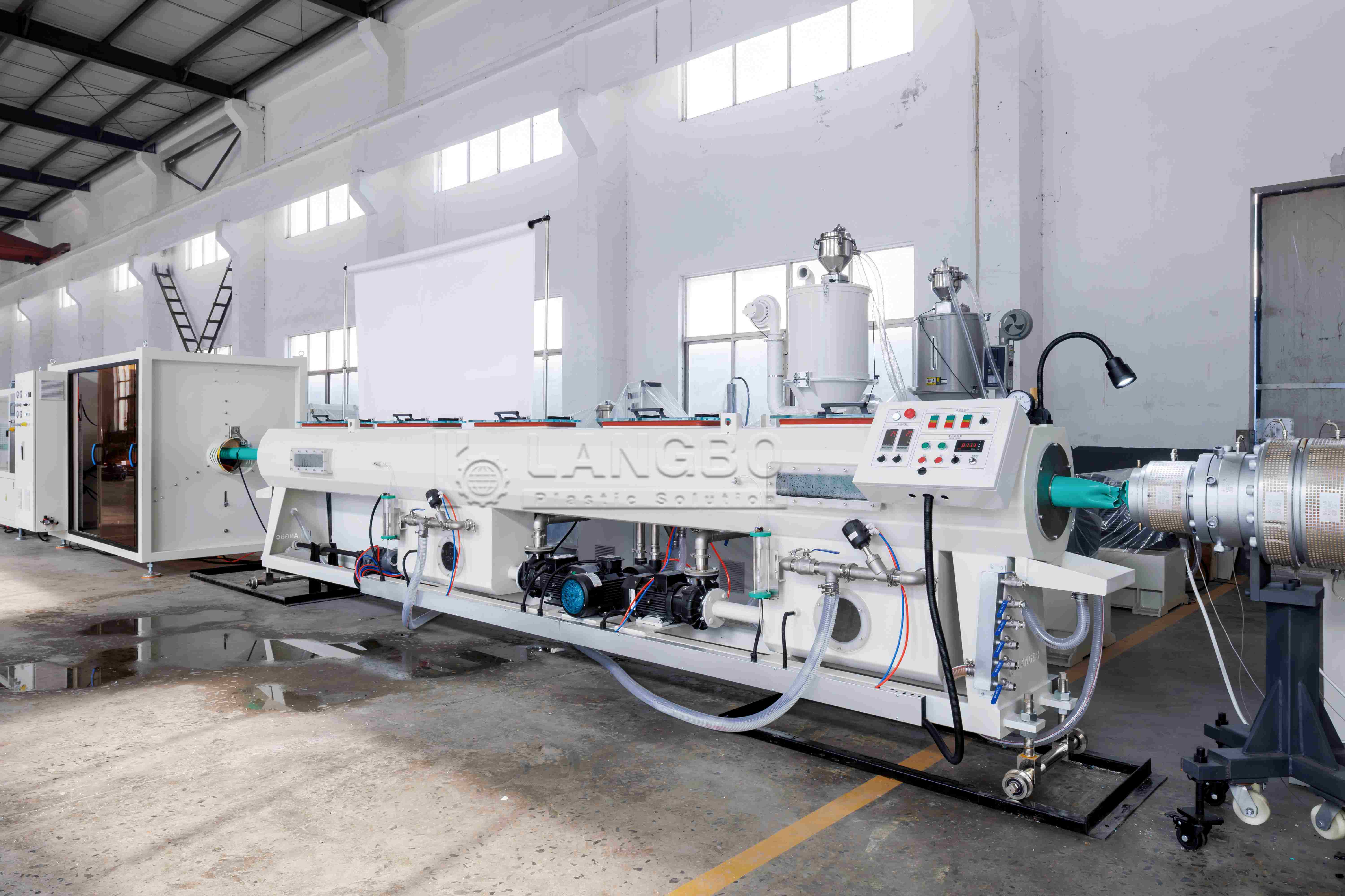 أحدث حالة شركة حول 68–160mm PVC ABA Pipe Extrusion Line for Infrastructure Pipe Manufacturing in the United Kingdom