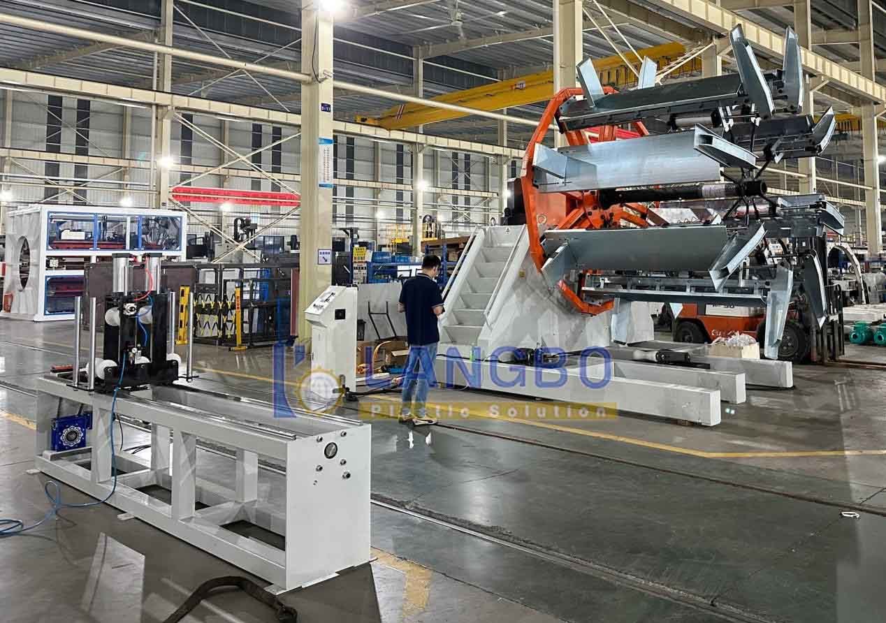 أحدث حالة شركة حول مشروع طواحين أنابيب PE لإنتاج أنابيب الري في ألبانيا