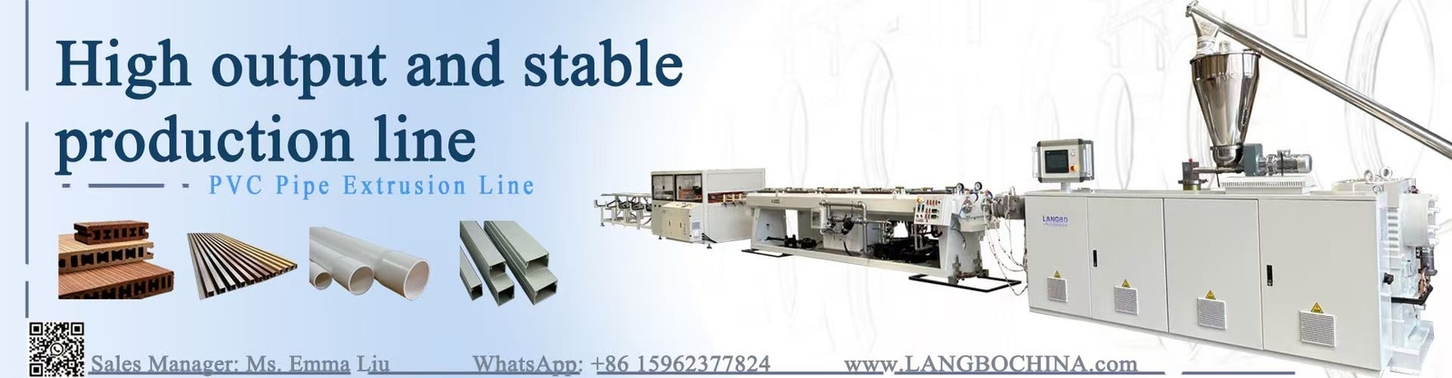 pvc أنبوب بثق خطّ