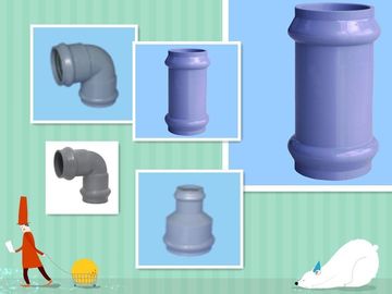 جودة  Siemens Motor Pvc Extruder Machine , Twin Pipe Pvc Pipe Manufacturing Machine مصنع