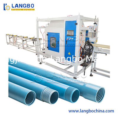 جودة  Water Screen Pipe Making Machine Plastic Pipe Slotting Machine PVC Pipe Machine PVC PE Pipe Perforator Machine Pipe Production Machine مصنع