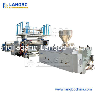 جودة  Waterproof PVC Marble Sheet Production Line , PVC Plastic Sheet Extrusion Line مصنع