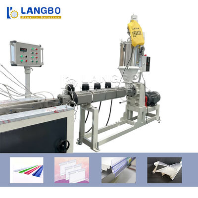 جودة  PVC Price Tag Holder Extrusion Line | Customizable Sizes High Volume مصنع
