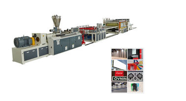 جودة  Full Automatic WPC Pvc Foam Board Production Line Advertising Board Extrusion مصنع