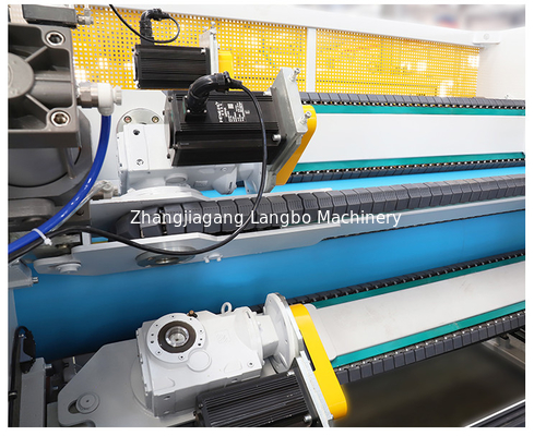 355-800mm قطر خط طحن أنابيب HDPE PE ذات السعة العالية مع صندوق التروس المتكامل