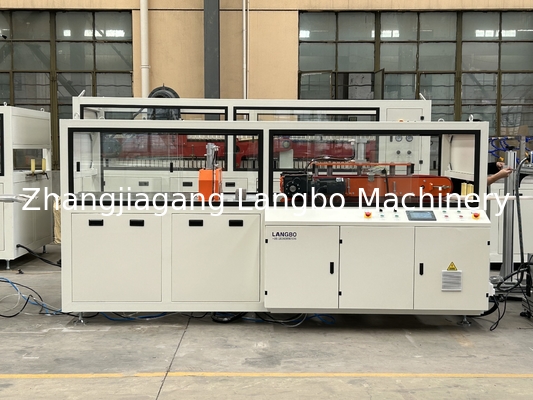 20-110mm Pvc أنابيب طحن خط صناعة مع 65/132 مخروط مزدوج المسمار طحن
