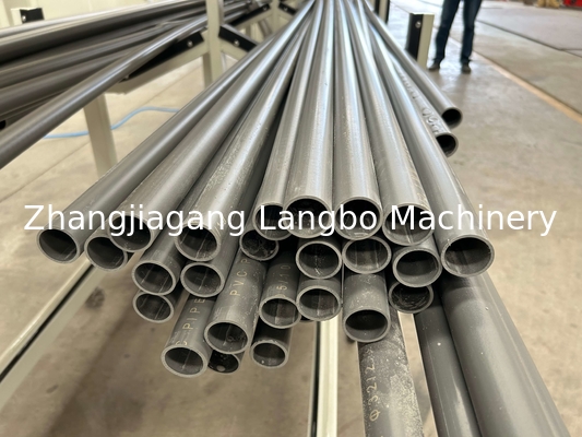 20-110mm Pvc أنابيب طحن خط صناعة مع 65/132 مخروط مزدوج المسمار طحن