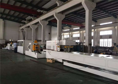 خط بثق الأنبوب PVC برغي مزدوج 220-415 فولت جهد الإدخال