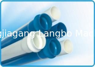 الجدار المفرغ المموج PP PP الأنابيب النتوء خط مقاومة درجات الحرارة العالية