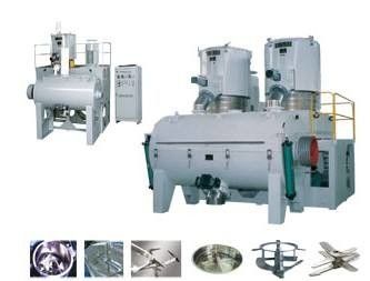 SIEMENS موتور CE ISO PVC آلة خلاط بواسطة العاكس التحكم ، وانخفاض الضوضاء