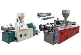 تصنيع الأنابيب البلاستيكية خط بثق PVC لولب مفرد عاكس ABB