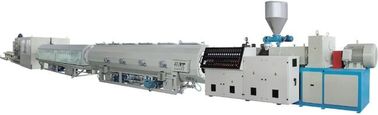 PLC Control PVC Conduit Plastic Pipe Extruder ، آلات تصنيع الأنابيب البلاستيكية
