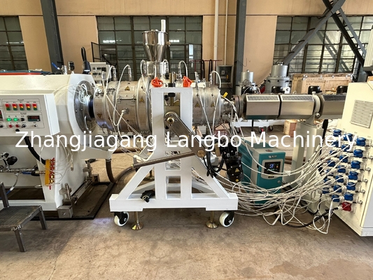 سهلة التشغيل البلاستيك HDPE PE أنابيب طحن صنع آلة خط إنتاج