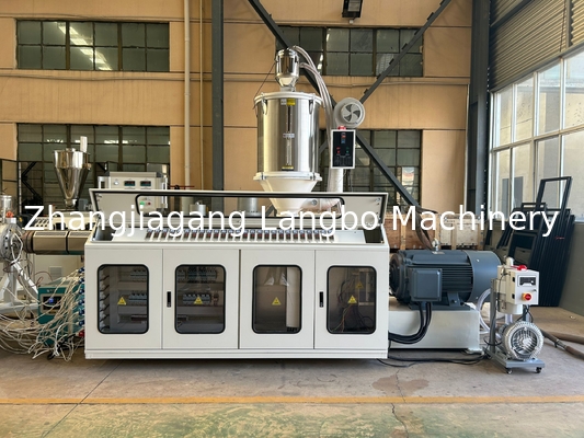 سهلة التشغيل البلاستيك HDPE PE أنابيب طحن صنع آلة خط إنتاج