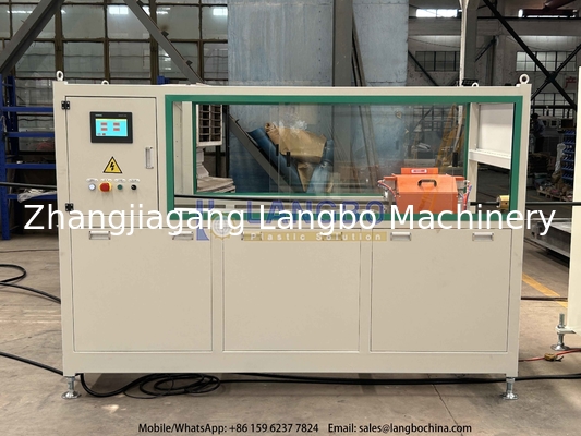 خط طحن أنابيب HDPE PE ذو كثافة عالية مع تصميم برغي واحد للاحتياجات المخصصة بالجهد