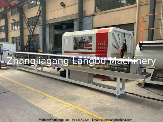 عاكس ABB يستخدم في خط طحن أنابيب HDPE 16-110mm مع طحن 65/33