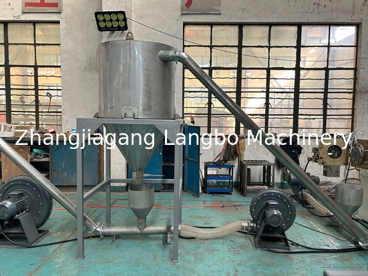 مادة PVC PP PE مسحوق بلاستيكي حار القطع Pelleziting Granulating Granulator Machine / Pelletizer Line