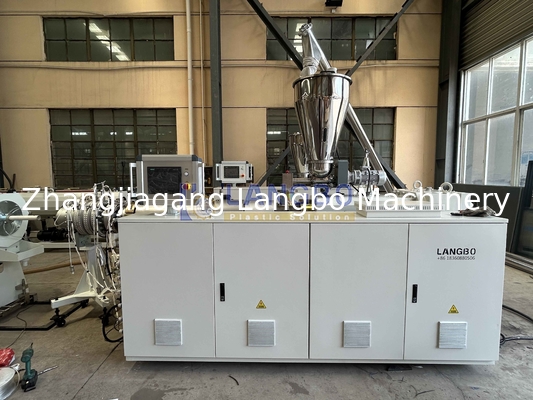 خط إنتاج بثق أنابيب PVC المموج
