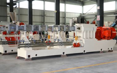 مرحلة مزدوجة Pvc البلاستيكية آلة الكريات ، 380V 90kw حبيبات ماكينة