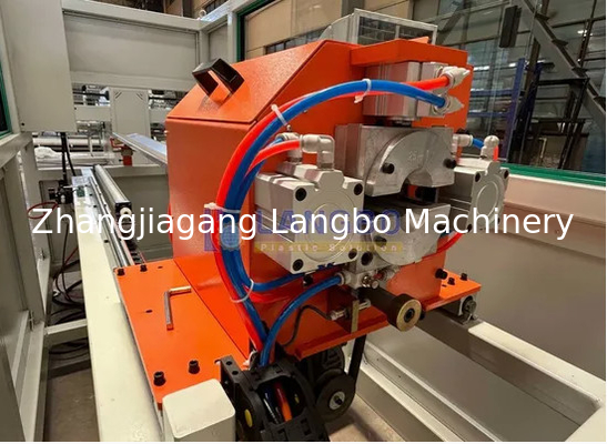 خط إنتاج الأنابيب المهنية ذات المسمار الواحد المخصصة لآلات طحن أنابيب HDPE