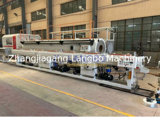 خط طحن أنابيب البلاستيك متعددة الطبقات خط إنتاج أنابيب HDPE PE عالي السرعة