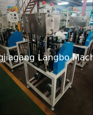 1180mm حجم الملف الشخصي خط إنتاج رباطات حافة PVC يحتوي على 55/110 محرك طحن مزدوج مخروط