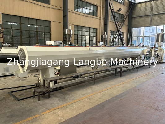 خط طحن أنابيب HDPE PE ذو كثافة عالية مع تصميم برغي واحد للاحتياجات المخصصة بالجهد