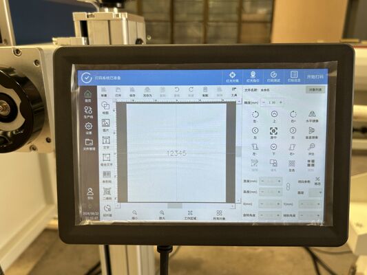 طابعة ليزر UV-50W للطباعة القابلة للتخصيص على أدوات الأنبوب محرك سيمنز