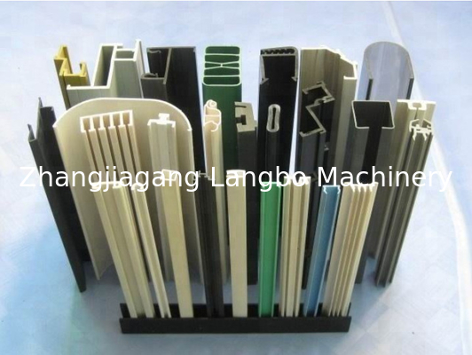 محرك طلاء الملفات البلاستيكية U PVC PE Shutter Windows Frame Louver Rain Gutter Corner Edge Band Strip Guards Turn L Angle Making Machine/ Extrusion Production Line