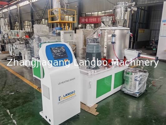 SRL-Z300/600L 500/1000L 800/2000L PVC WPC مسحوق بلاستيكي خلاط الساخن والبارد وحدة خلاط المواد الخام ABB عاكس التردد