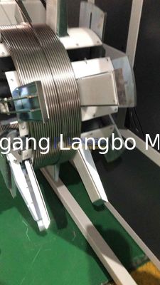 آلة لف أنابيب البولي إيثيلين مع مكونات كهربائية من شنايدر وسرعة لف 0.1-10 متر/دقيقة