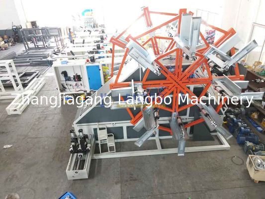 طوافة الأنابيب مع آلة ربط لأجهزة طحن أنابيب PE ذات القطر الكبير