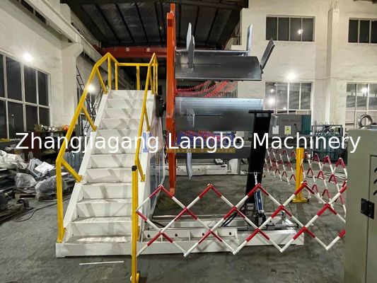 طوافة الأنابيب مع آلة ربط لأجهزة طحن أنابيب PE ذات القطر الكبير