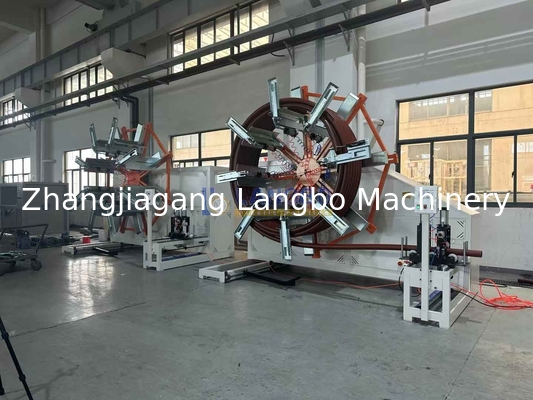 آلة لف أنابيب الري PE آلة لف أنابيب البلاستيك