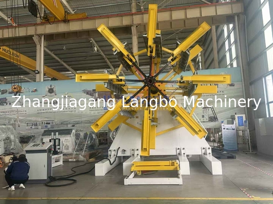 آلة لف أنابيب البلاستيك لخط بثق أنابيب HDPE PE
