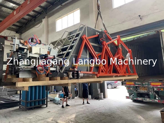 50-110mm HDPE أنبوب رولي واحد لف أنبوب مع الصف التلقائي بالكامل و 16-160mm قطر الأنابيب