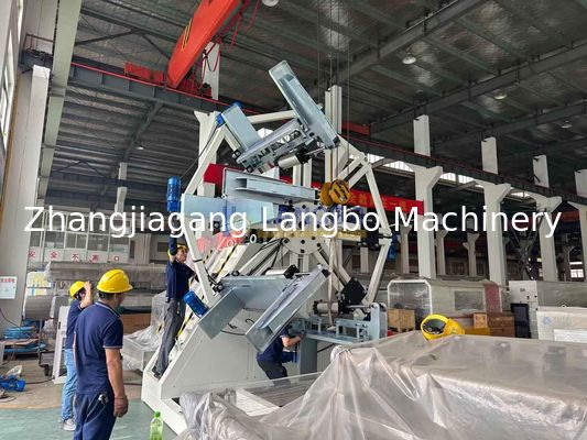 بكرة أنابيب الري PE ذات القطر الكبير لمحطة مزدوجة