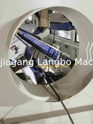 آلة إنتاج بثق الأنابيب البلاستيكية اللولب المزدوج المخروطي لـ PVC HDPE PPR تصريف المياه والصرف الصحي وأنبوب الخراطيم الكهربائية