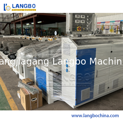 معدات تصنيع أنابيب الأنابيب الكهربائية من بي.في.سي، خط إنتاج كامل لتصدير أنابيب بي.في.سي.