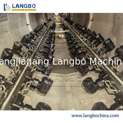 آلة بثق أنابيب الصرف الصحي البلاستيكية المصنوعة من مادة PVC، آلة صنع الأنابيب المموجة بالبثق