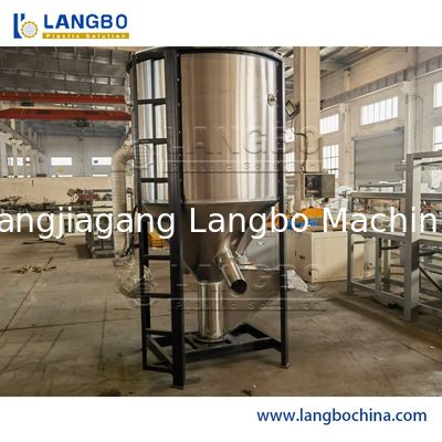 خلاط بلاستيكي PVC ذو سرعة عالية مع التدفئة والتبريد مثالي للغبار البلاستيكي ، البولي إيثيلين ، جزيئات ABS وما إلى ذلك.