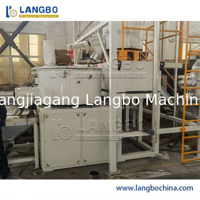 آلة خلط WPC البلاستيكية خليط التدفئة والتبريد عالي السرعة