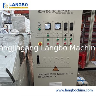 خلاط بلاستيكي PVC ذو سرعة عالية مع التدفئة والتبريد مثالي للغبار البلاستيكي ، البولي إيثيلين ، جزيئات ABS وما إلى ذلك.