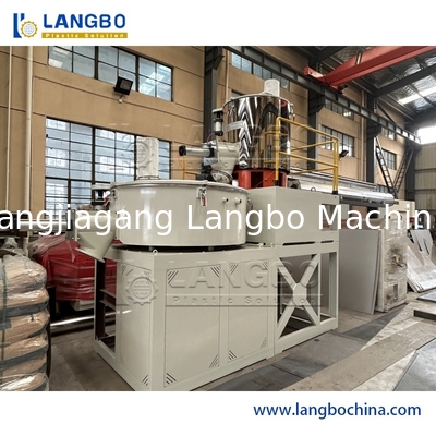 آلة خلط البلاستيك / مصنع خلط البلاستيك آلة مساعدة معدات الخلط خلاط مسحوق البلاستيك الرأسي