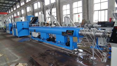 وحيد برغي بثق خطّ elelctrical سلك Pp أنبوب بثق خطّ 11-125KW قوة