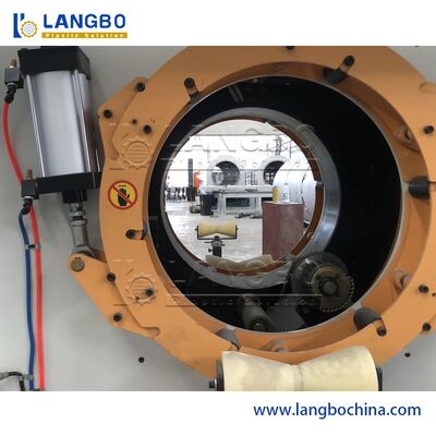 CE ISO آلة طحن أنابيب PVC 80/156 محرك طحن مزدوج مخروط