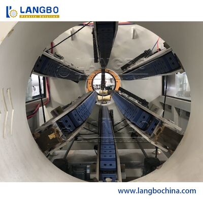 CE ISO آلة طحن أنابيب PVC 80/156 محرك طحن مزدوج مخروط