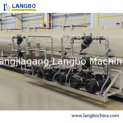 خط إنتاج بثق أنابيب PVC/UPVC/CPVC مزدوج اللولب صناعي - إنتاج أنابيب المياه والصرف الصحي والقنوات الكهربائية