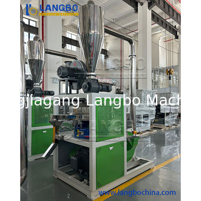 آلة إعادة تدوير البلاستيك المهملة PVC PP PE HDPE Pellet Pulverizer